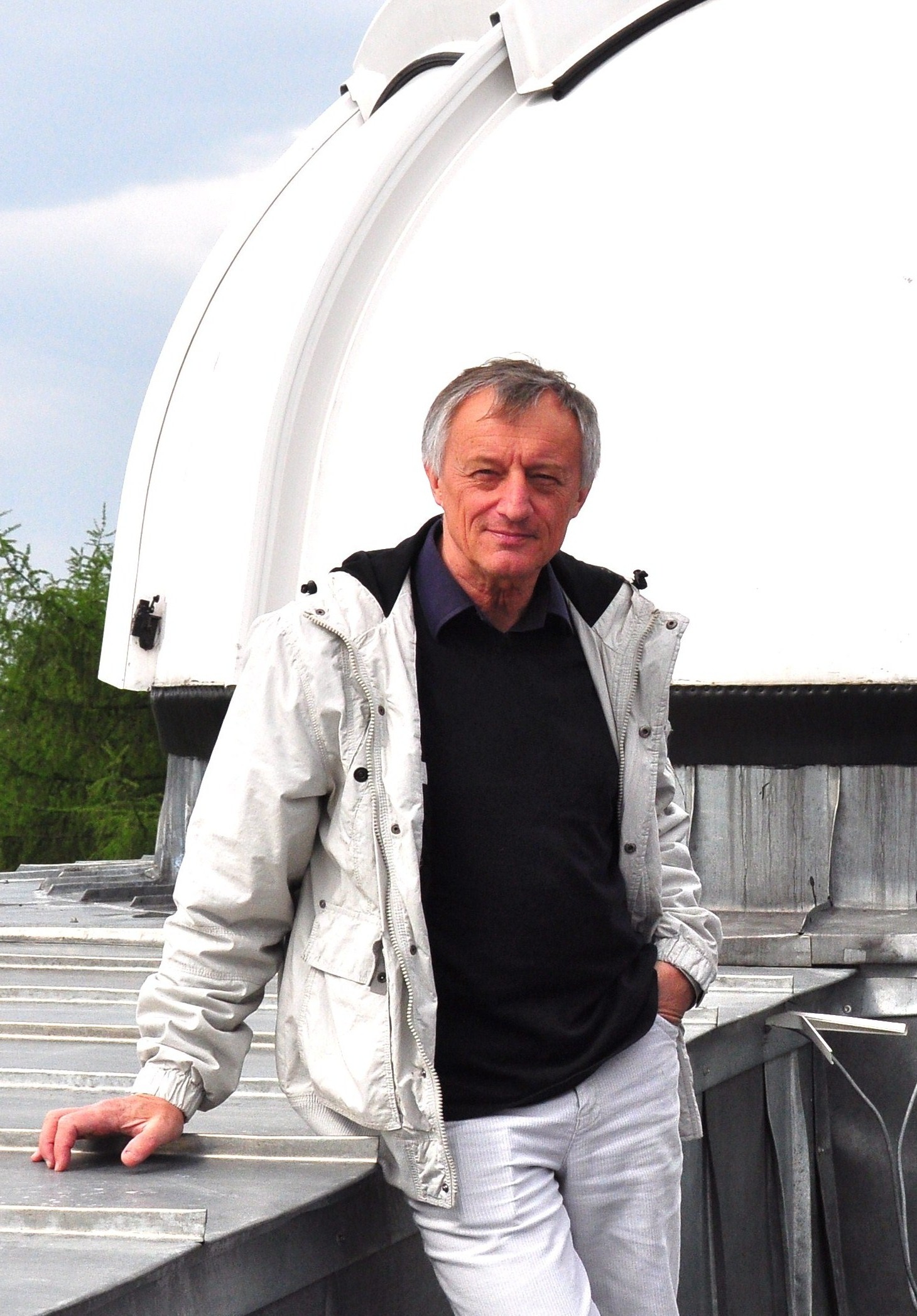 Andrzej Kus at the observatory